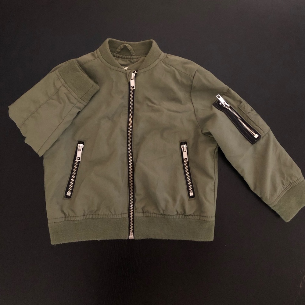 Toddler bomber jacket